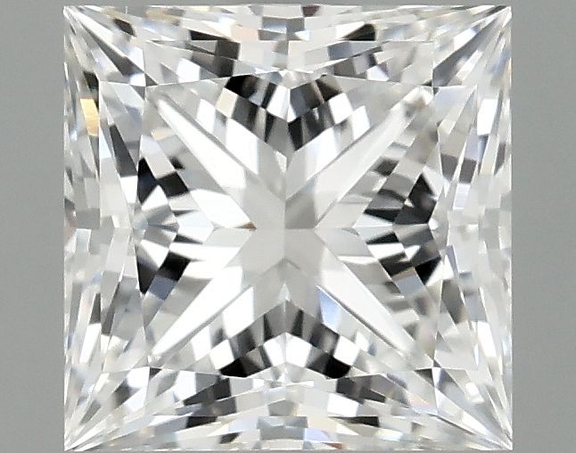 1.57 ct. princess Lab Grown Diamond front image