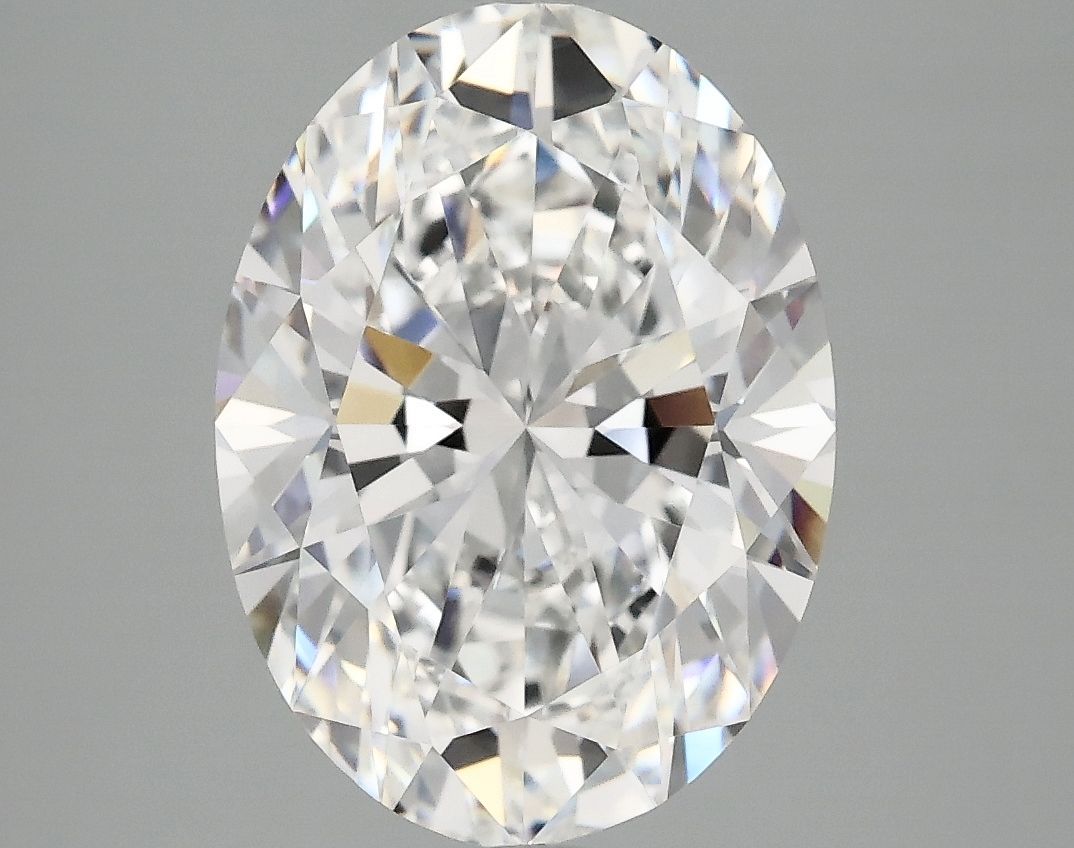 4.10 ct. oval Lab Grown Diamond front image
