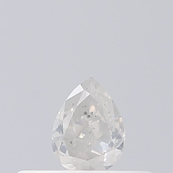 0.17 Carat Pear Diamond Salt and Pepper VVS2
