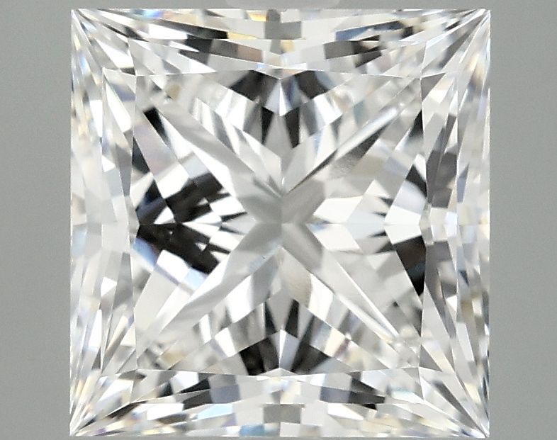 4.21 ct. princess Lab Grown Diamond front image