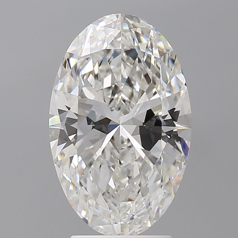 3.51 ct. oval Lab Grown Diamond front image