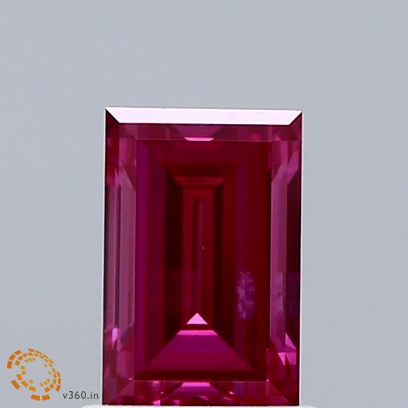 1 ct lab-grown Baguette Diamond