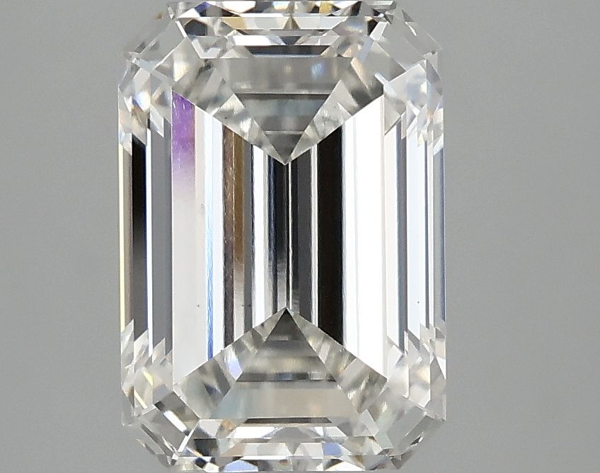 3.10 ct. emerald Lab Grown Diamond front image