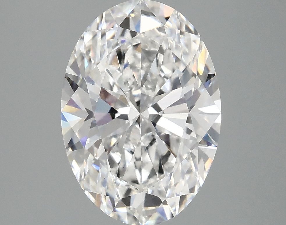 3.08 ct. oval Lab Grown Diamond front image