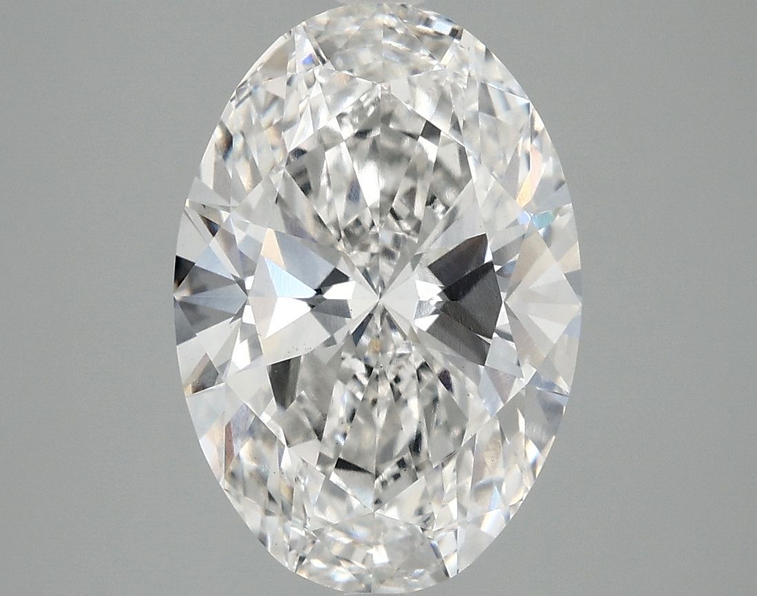 3.86 ct. oval Lab Grown Diamond front image