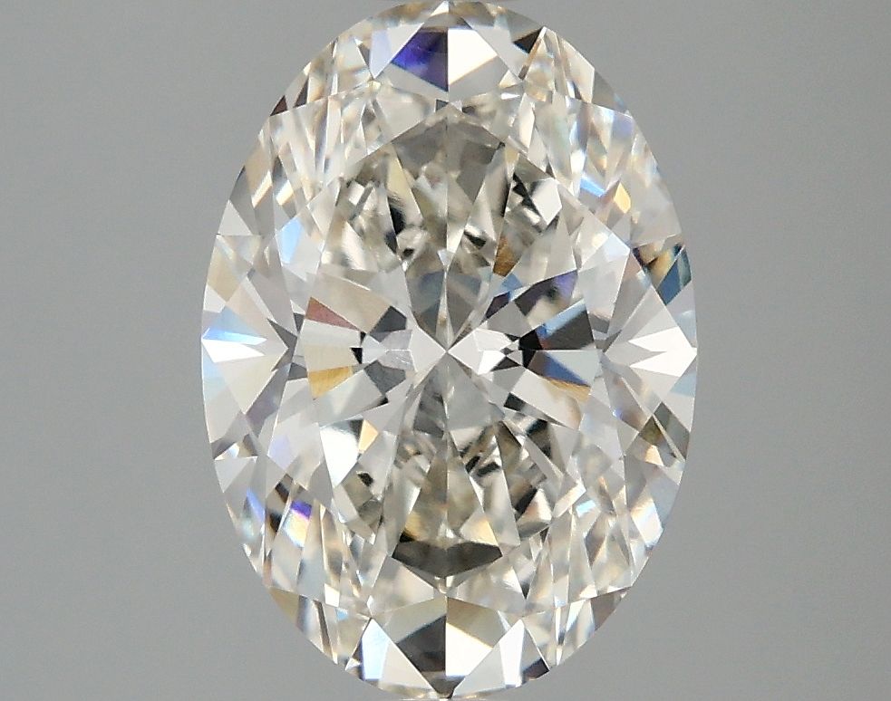 3.09 ct. oval Lab Grown Diamond front image