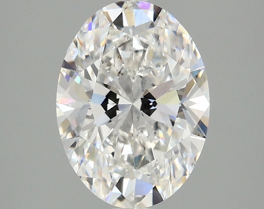 2.08 ct. oval Lab Grown Diamond front image