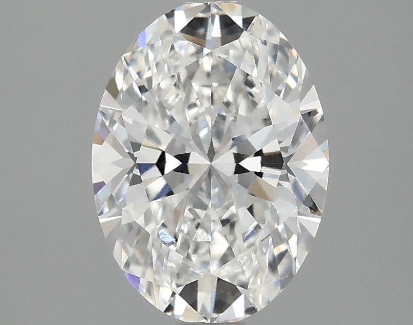 2.08 ct. oval Lab Grown Diamond front image