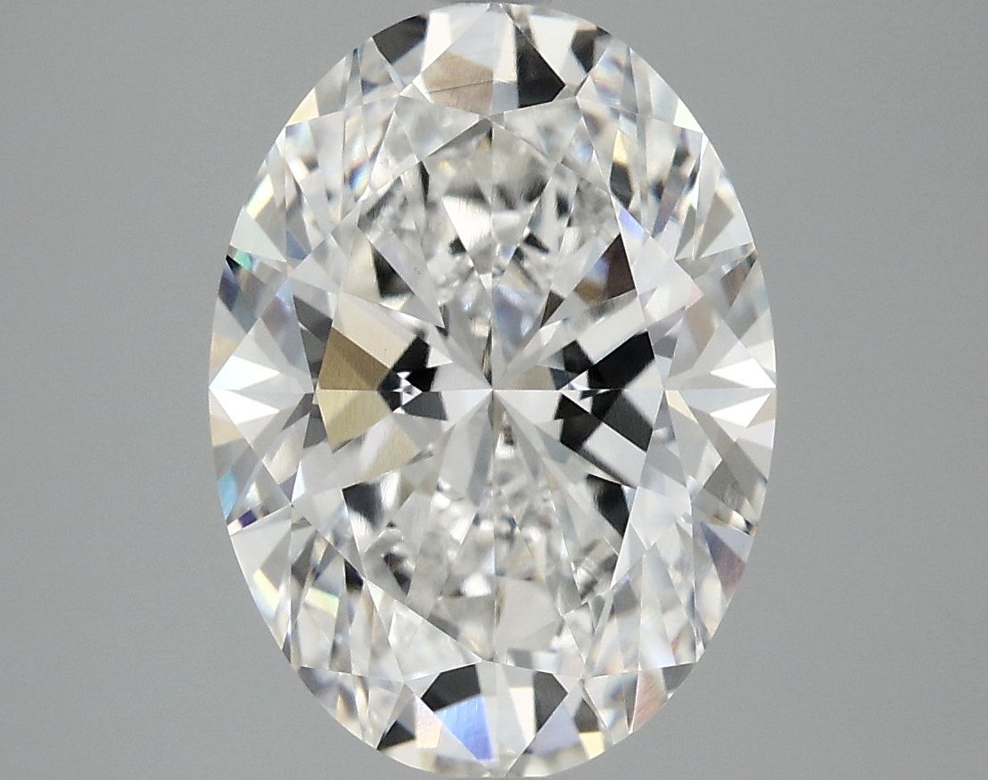 4.10 ct. oval Lab Grown Diamond front image