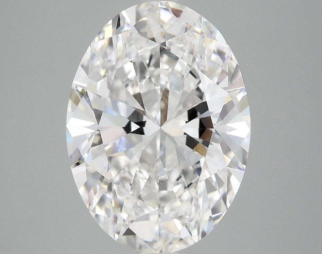 3.95 ct. oval Lab Grown Diamond front image