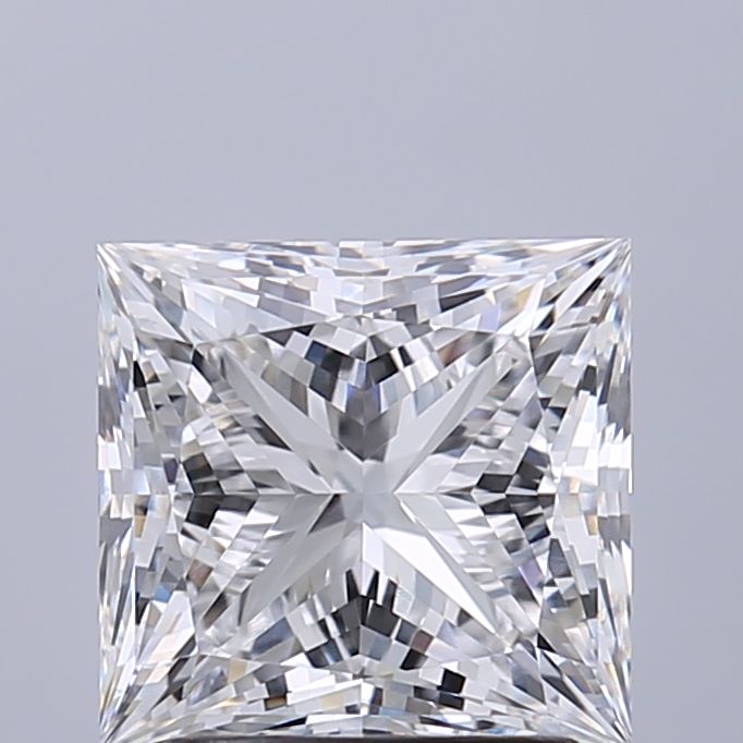 2.02 ct. princess Lab Grown Diamond front image
