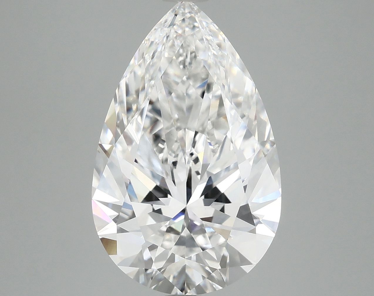 4.98 ct. pear Lab Grown Diamond front image