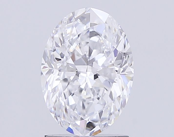 1.33 ct. oval Lab Grown Diamond front image
