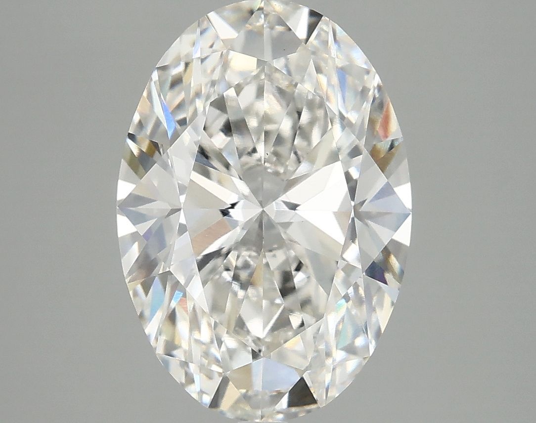 4.05 ct. oval Lab Grown Diamond front image
