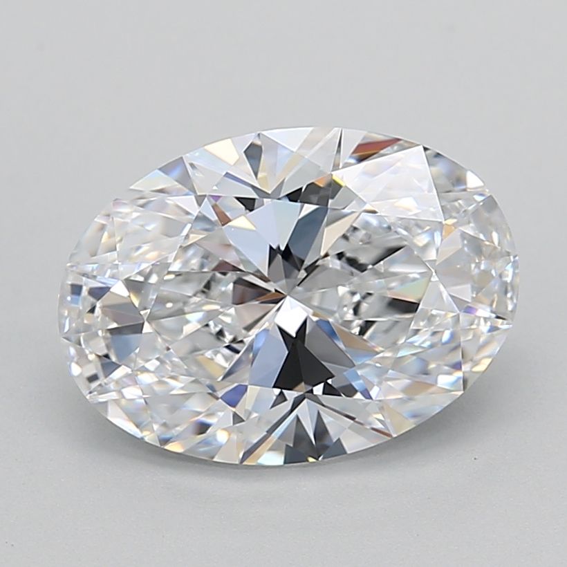 2.92 ct. oval Lab Grown Diamond front image