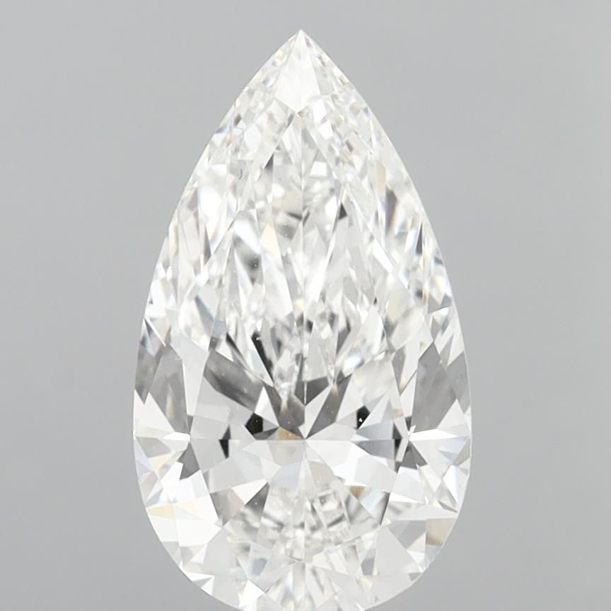 6.09 ct. pear Lab Grown Diamond front image