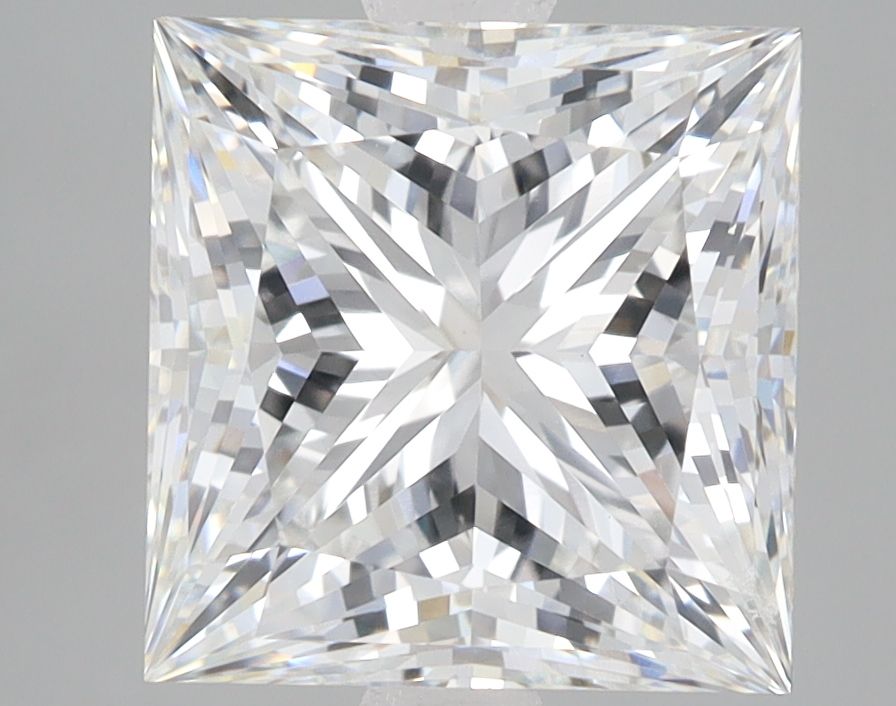 4.06 ct. princess Lab Grown Diamond front image