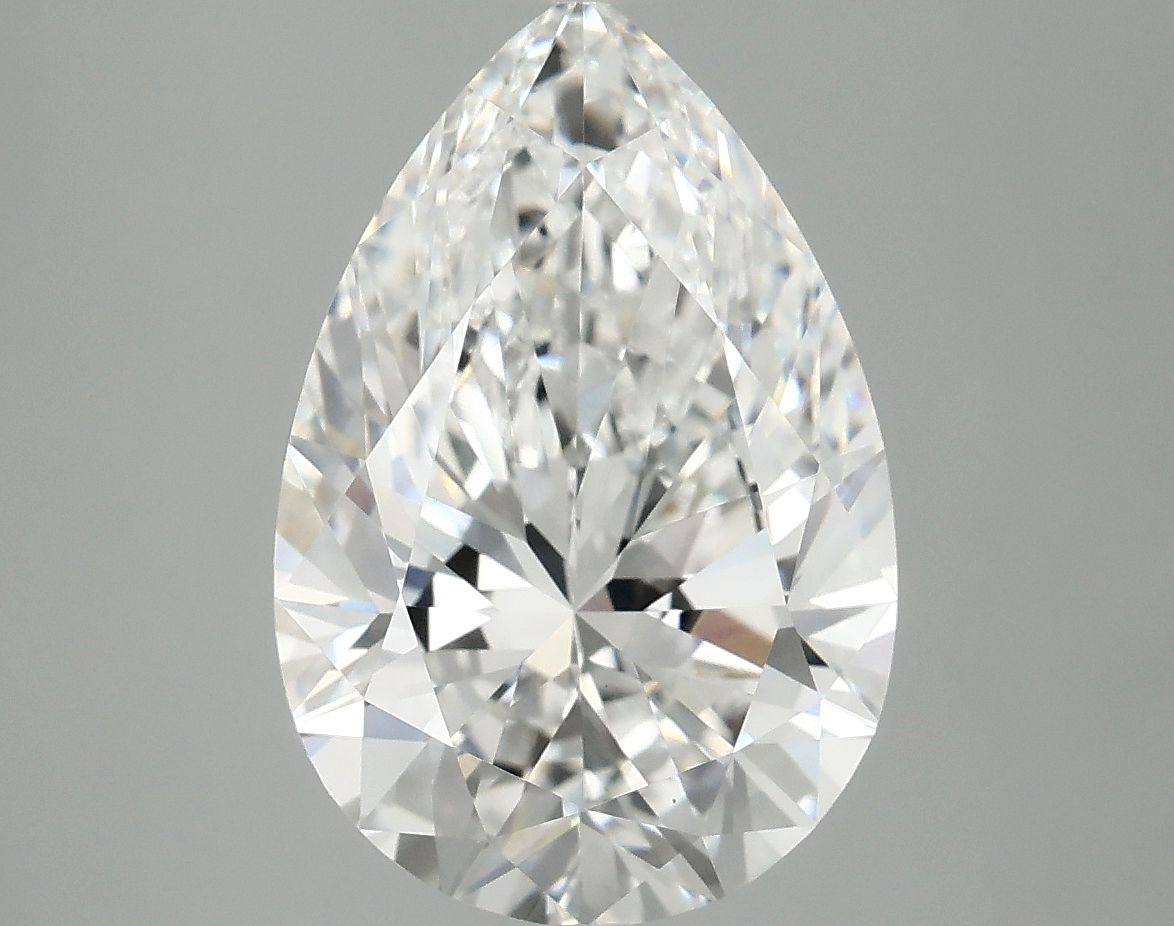 4.10 ct. pear Lab Grown Diamond front image