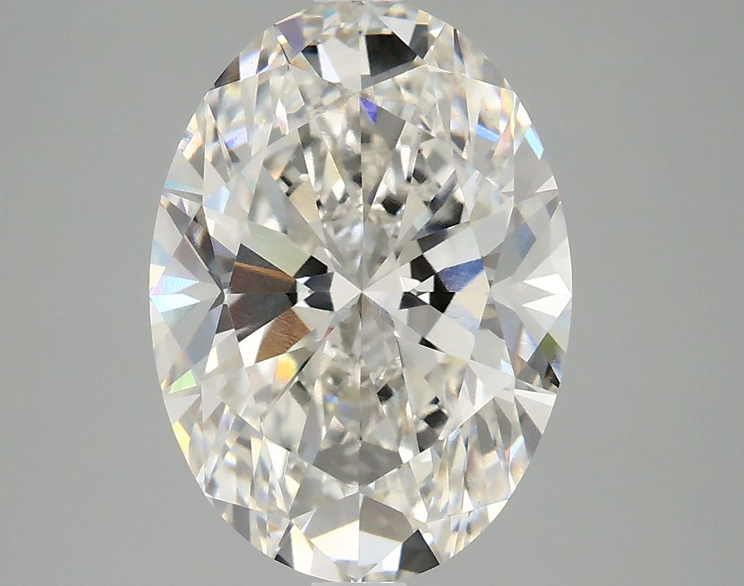 4.06 ct. oval Lab Grown Diamond front image