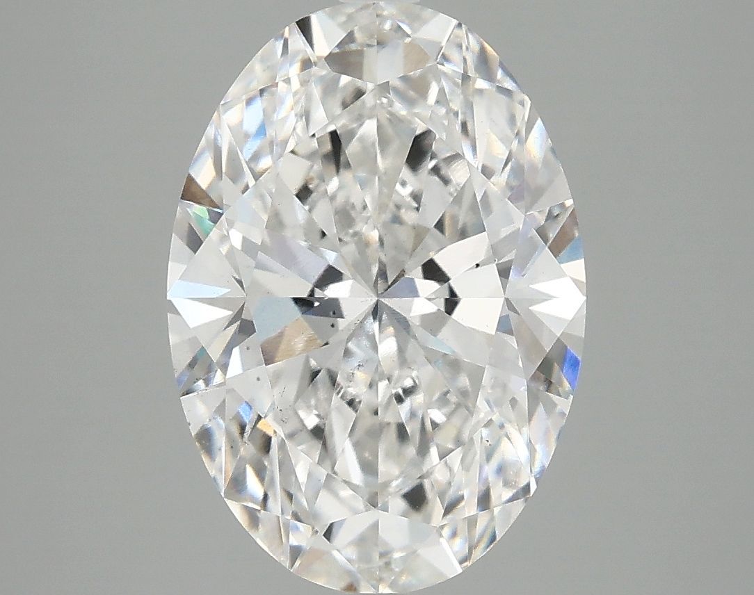 3.95 ct. oval Lab Grown Diamond front image