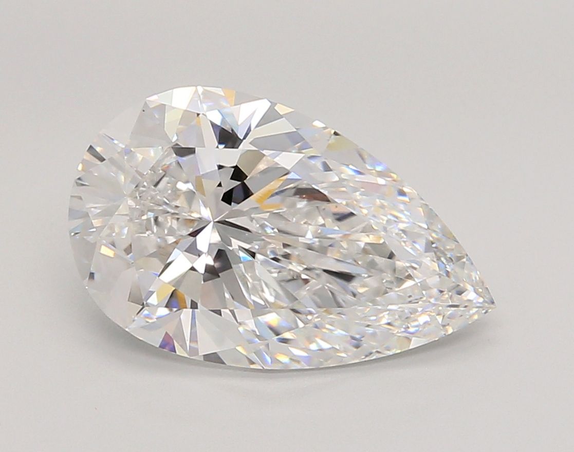 4.06 ct. pear Lab Grown Diamond front image