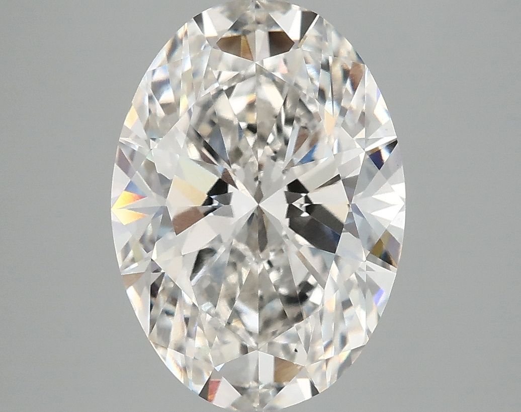 4.08 ct. oval Lab Grown Diamond front image