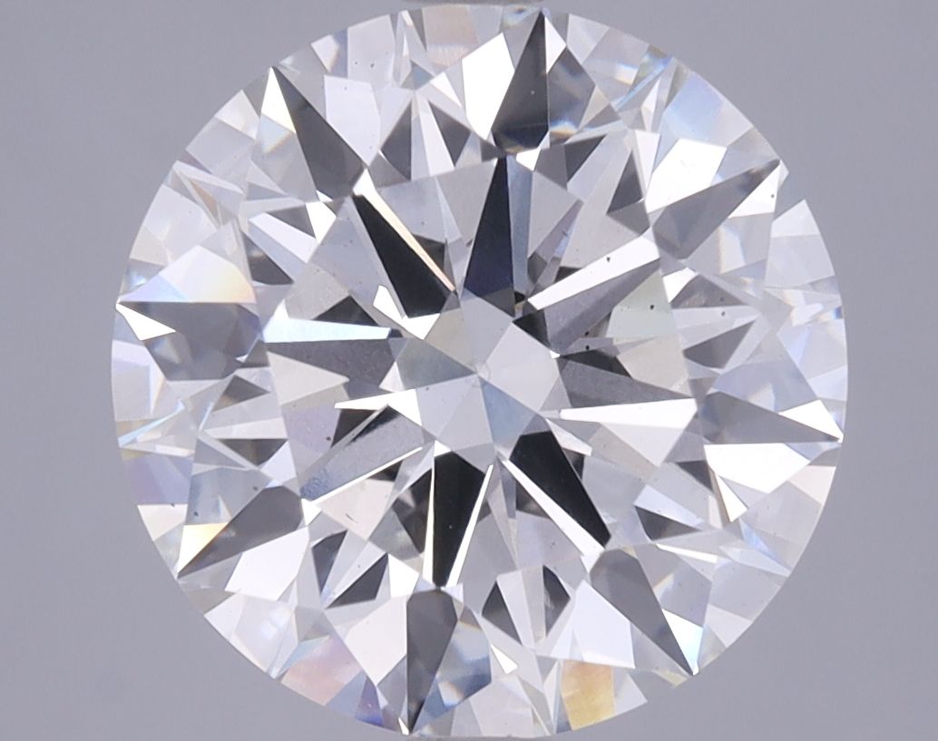 5.28 ct. round Lab Grown Diamond front image