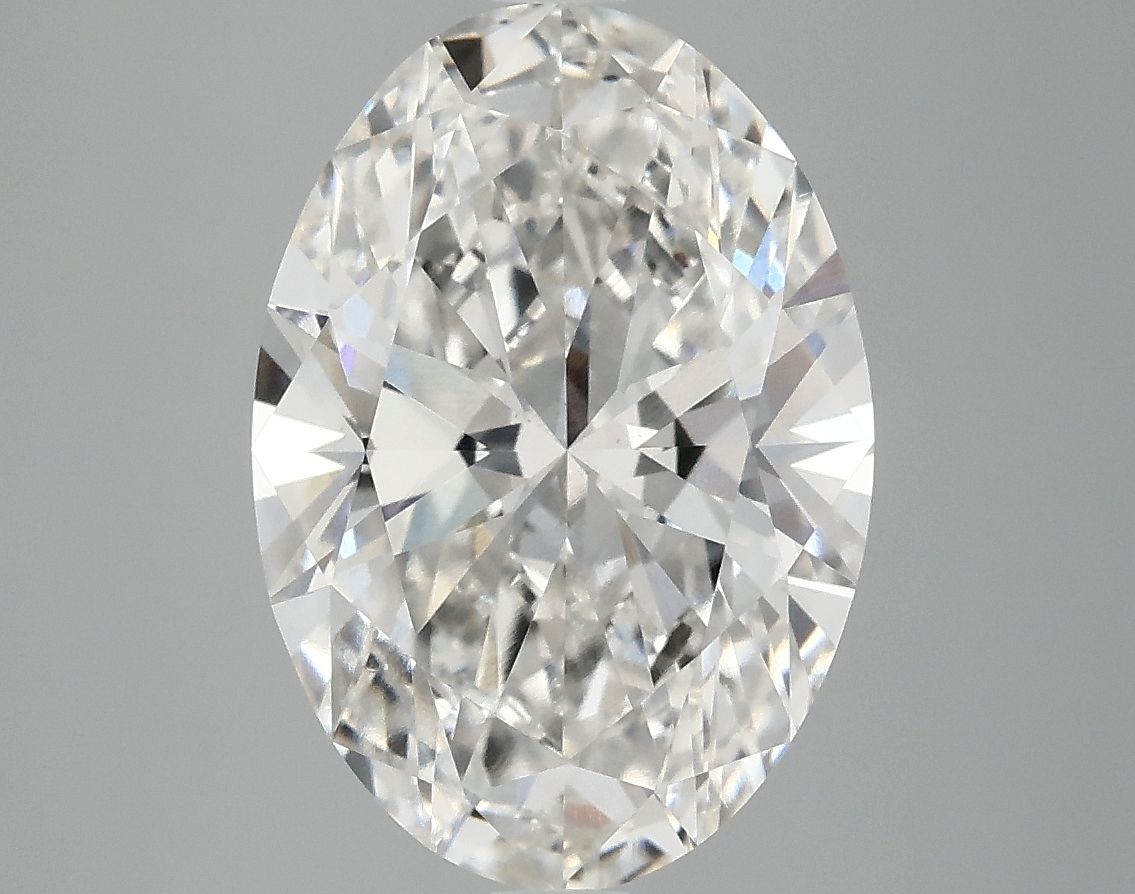4.08 ct. oval Lab Grown Diamond front image