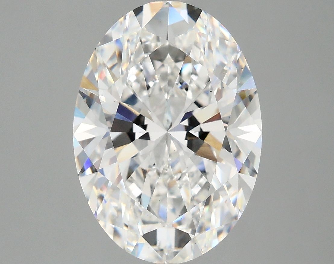 3.89 ct. oval Lab Grown Diamond front image
