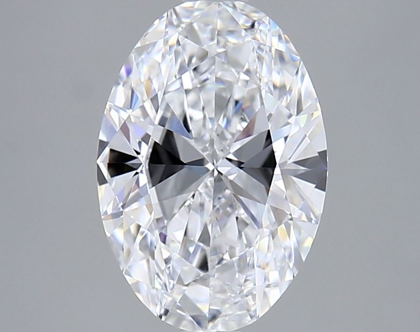 2.06 ct. oval Lab Grown Diamond front image