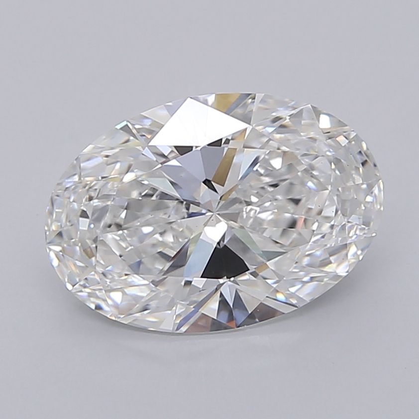 3.05 ct. oval Lab Grown Diamond front image