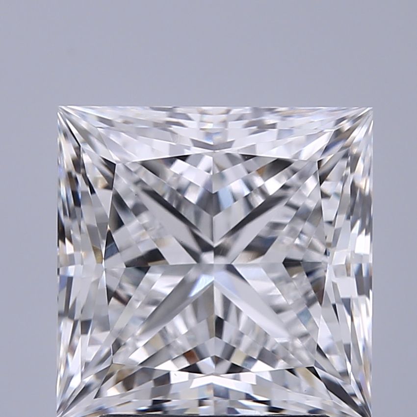 2.56 ct. princess Lab Grown Diamond front image