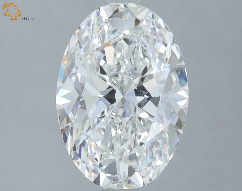 2.42 ct. oval Lab Grown Diamond front image