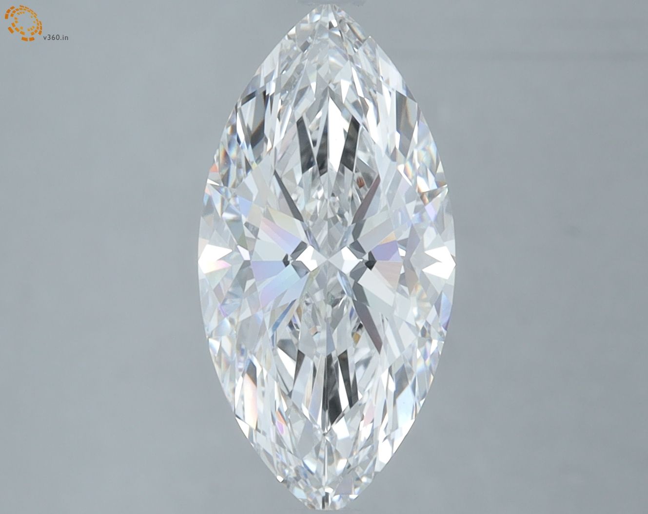 2.74 ct. marquise Lab Grown Diamond front image