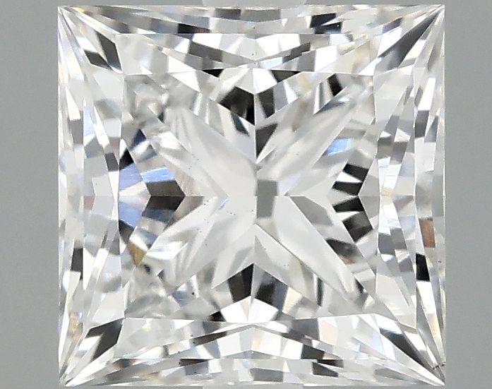 2.09 ct. princess Lab Grown Diamond front image