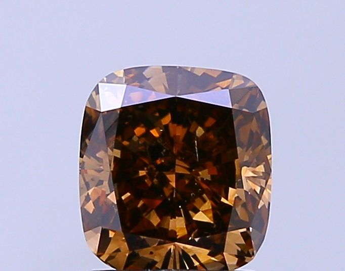 2.01 Carat Cushion brilliant Diamond Fancy Brown I1