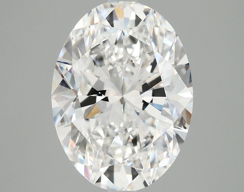 3.98 ct. oval Lab Grown Diamond front image