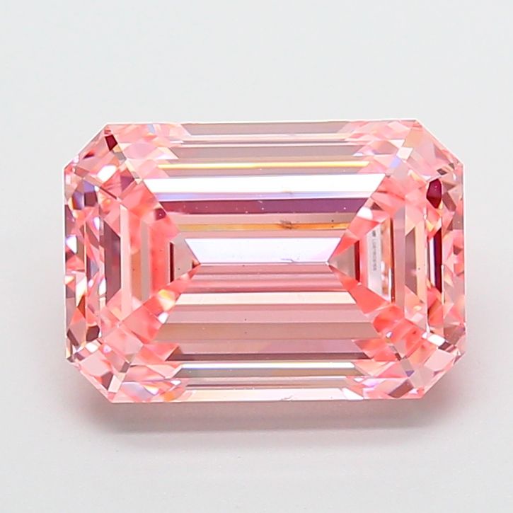 5.06 ct. emerald Lab Grown Diamond front image