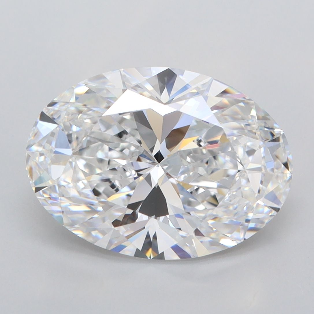 3.86 ct. oval Lab Grown Diamond front image