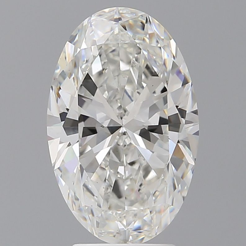 4.10 ct. oval Lab Grown Diamond front image