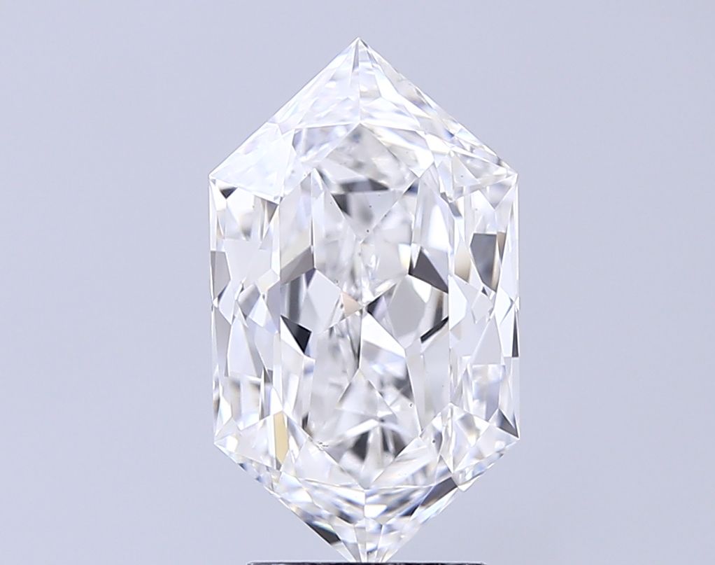 3.98 ct lab-grown Hexagonal Diamond