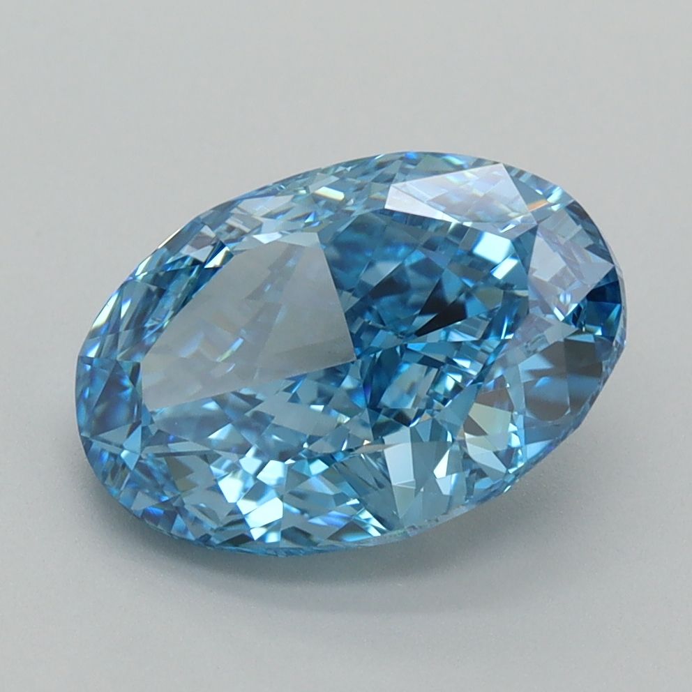 3.01 ct. oval Lab Grown Diamond front image
