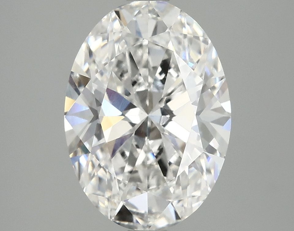 3.02 ct. oval Lab Grown Diamond front image