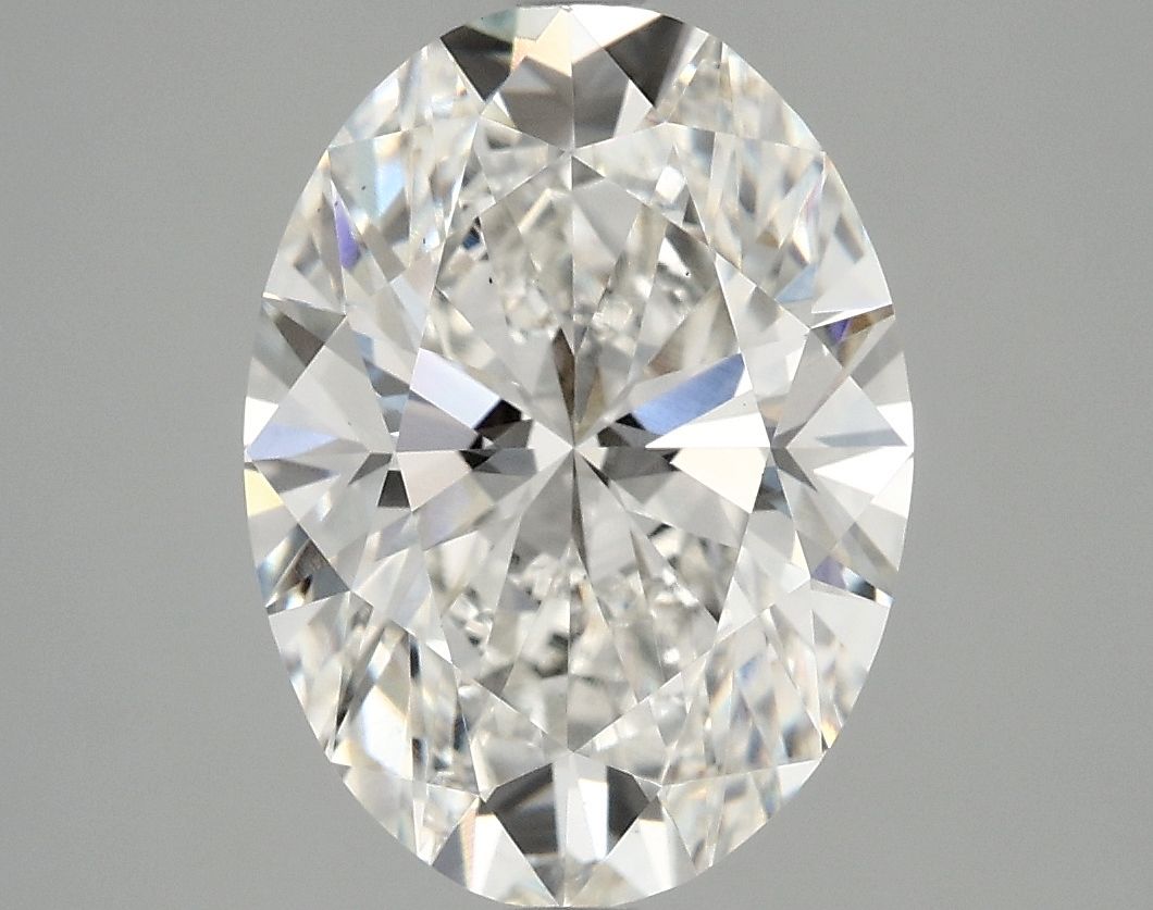3.93 ct. oval Lab Grown Diamond front image