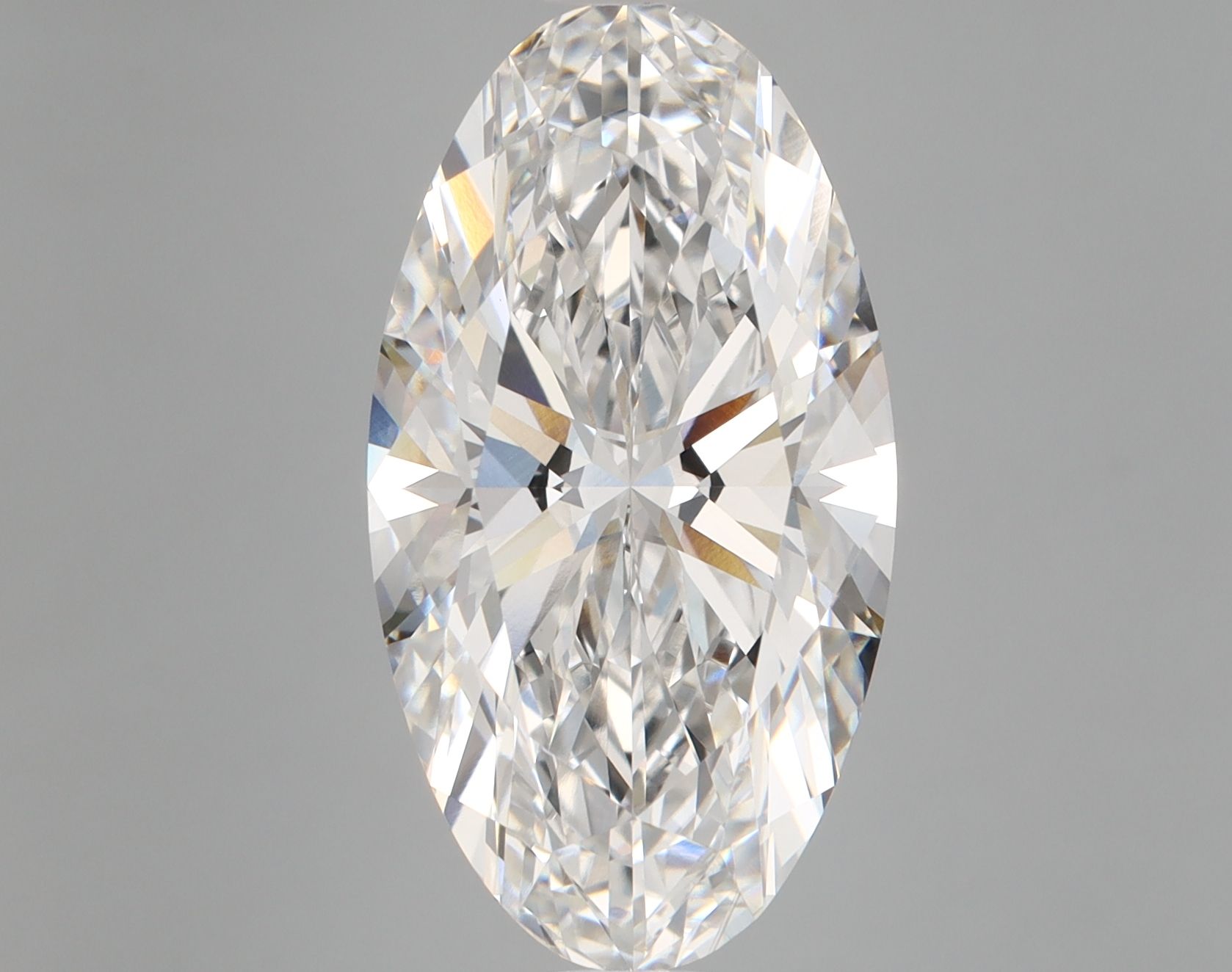 7.05 ct. oval Lab Grown Diamond front image