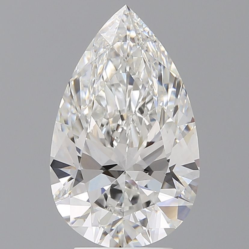 4.09 ct. pear Lab Grown Diamond front image