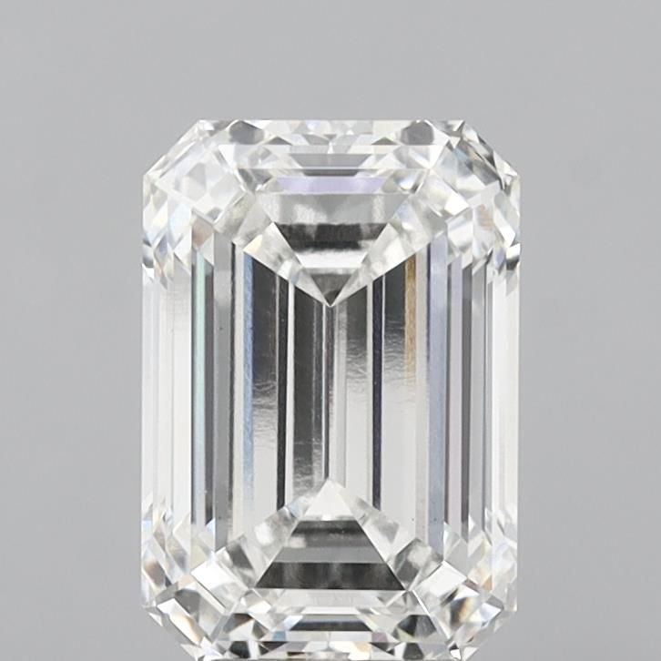 6.10 ct. emerald Lab Grown Diamond front image