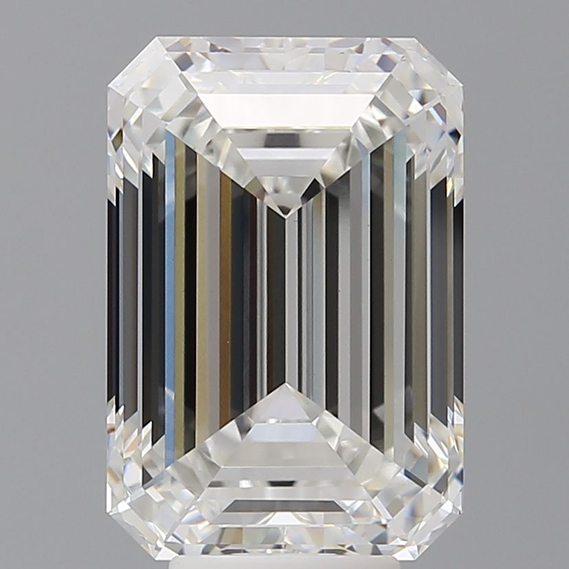 7.58 ct. emerald Lab Grown Diamond front image