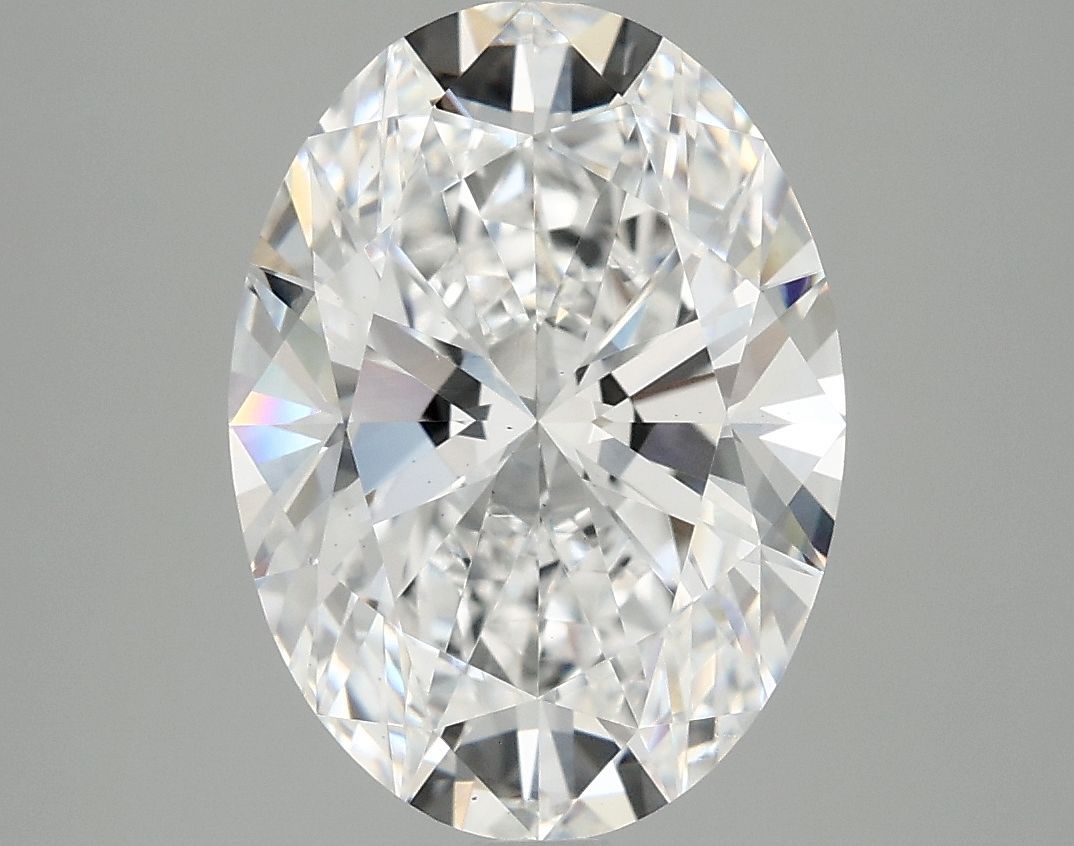 4.06 ct. oval Lab Grown Diamond front image