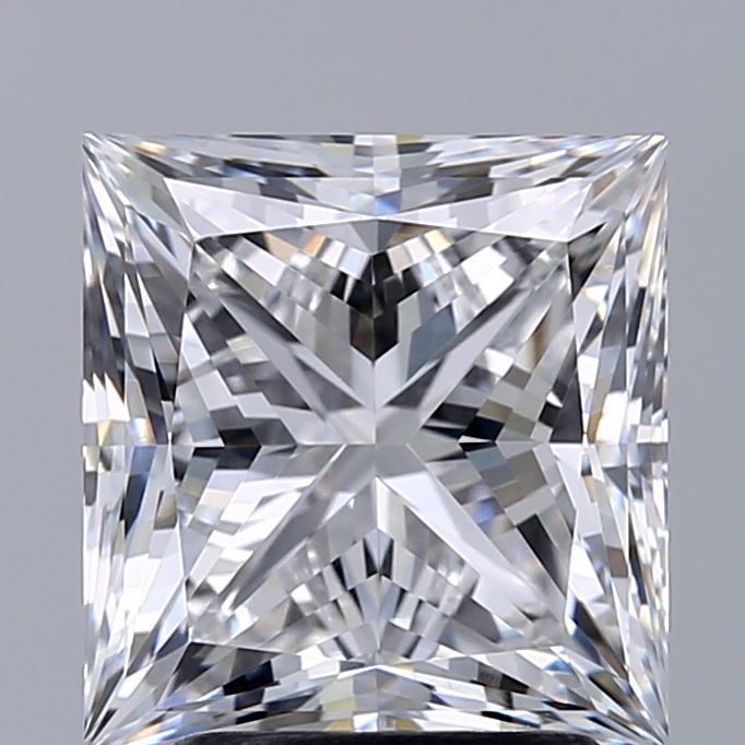 3.04 ct. princess Lab Grown Diamond front image